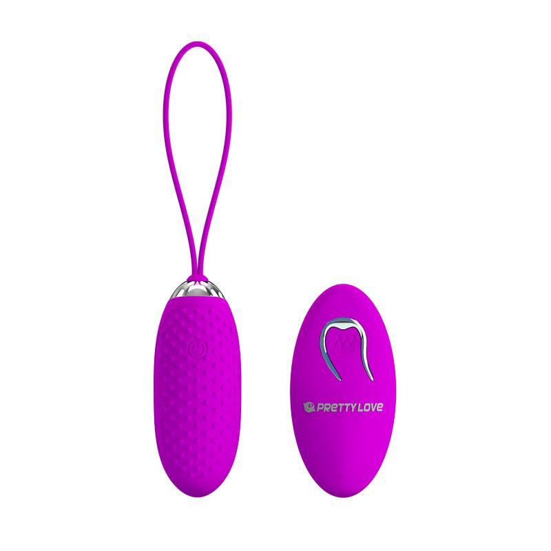 Huevo Vibrador Joanna USB Purpura-PRETTYLOVE (LoveCherry) EAN: 6959532318296.0