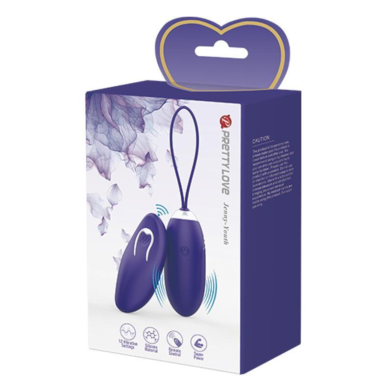 Jenny Youth Huevo Vibrador con Control Remoto-PRETTYLOVE (LoveCherry) EAN: 6959532328530.0 - Imagen 10