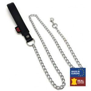 Correa con asa Cuero 1m Negro-The Red (Fun Distri) EAN: 3701019811478
