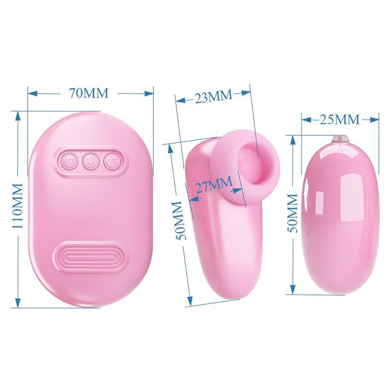 Magic Box Huevo Vibrador y Estimulador con Tapping-PRETTYLOVE (LoveCherry) EAN: 6959532329650.0 - Imagen 8