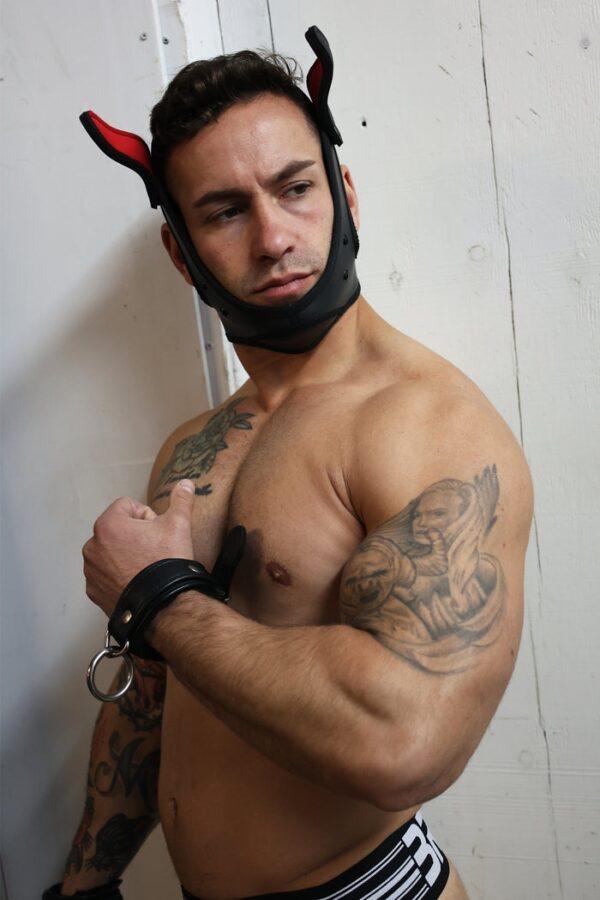 Poundtown Pup Breedwell Máscara Negro-Rojo-Breedwell (Fun Distri) EAN: 734598819354 - Imagen 7