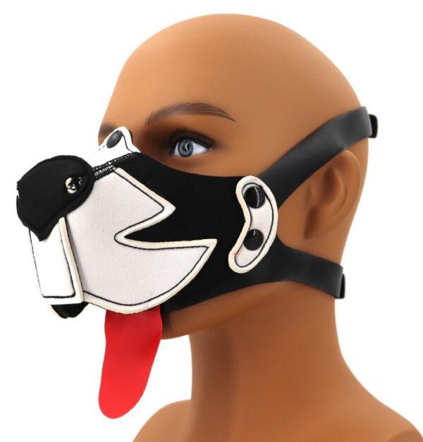 Bozal Muz Puppy Negro-Blanco