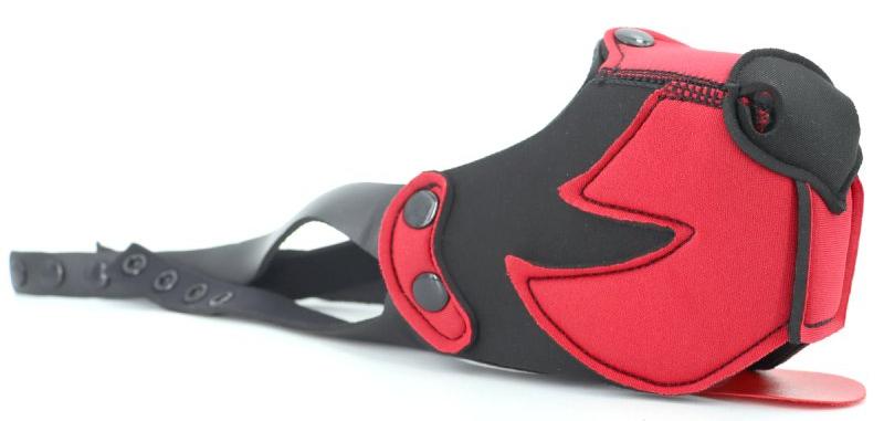 Bozal Muz Puppy Negro-Rojo - Imagen 5