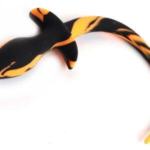 Plug Cola de Perro 7.5 x 3.1cm Negro-Naranja-Kinky Puppy (Fun Distri) EAN: 3662811535804