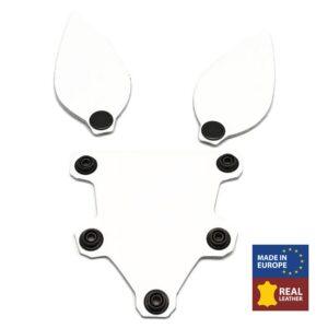 OREJAS Y LENGUA DE CACHORRO EN CUERO BLANCO-The Red (Fun Distri) EAN: 3701019811379