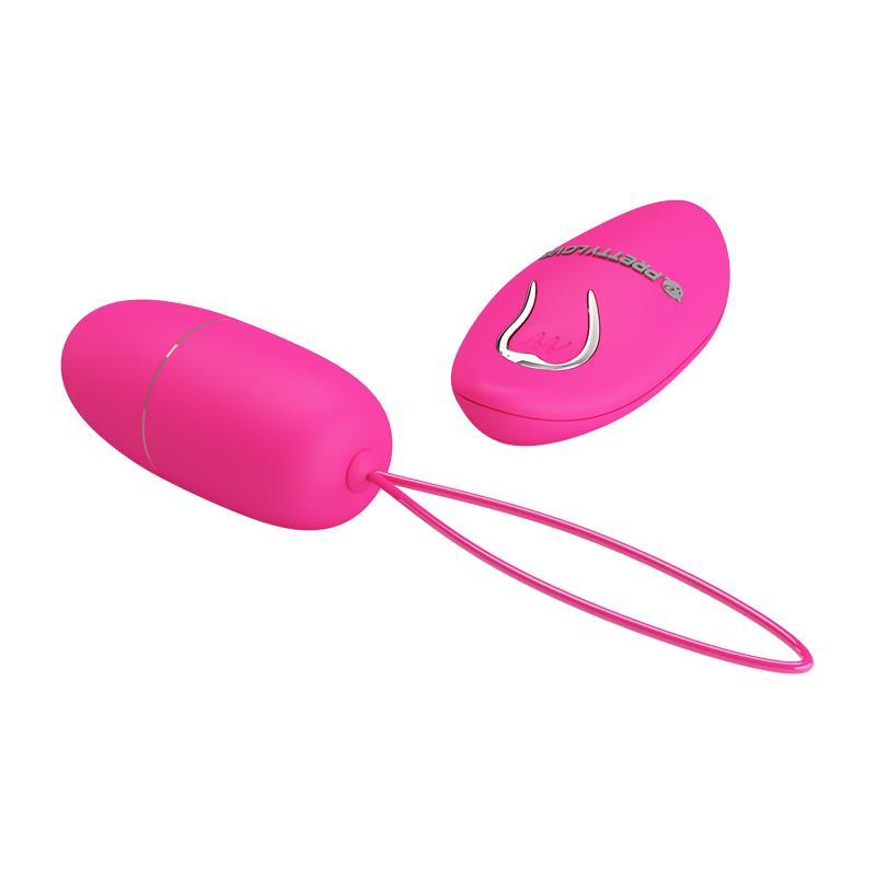 Selkie Huevo Vibrador con Control Remoto-PRETTYLOVE (LoveCherry) EAN: 6959532326314 - Imagen 2