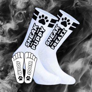 Calcetines SNEAKFREAXX PUPPY Blanco-Negro-SneakFreaxx (Fun Distri) EAN: 762743310050