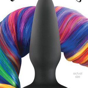 Tapón con cola de unicornio 9 x 3,2cm