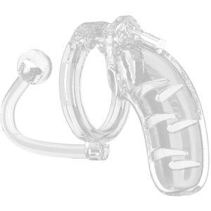 Jaula de castidad con tapón ManCage Modelo 11 11 x 3,5 cm Transparente-MANCAGE (Fun Distri) EAN: 8714273531889