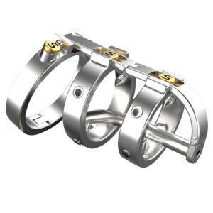 Jaula de castidad con varilla Full Mechanic 6,5 x 3,5cm-COCKLOCK (Fun Distri) EAN: 3662811608775