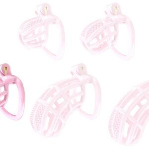 Nexia Jaula de Castidad L 8 x 3.1cm Rosa-COCKLOCK (Fun Distri) EAN: 3662811682348