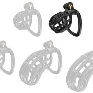 NEXIA M Jaula de Castidad 6.5 x 3.1cm Negro-COCKLOCK (Fun Distri) EAN: 3662811682287