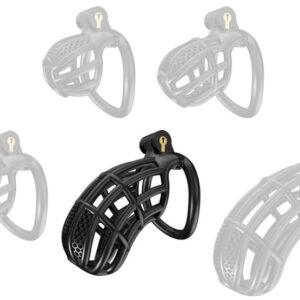 Jaula de Castidad Nexia XL 10 x 3,4 cm Negra-COCKLOCK (Fun Distri) EAN: 3662811682300