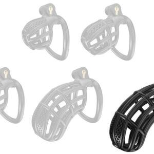 Jaula de Castidad Nexia XXL 11,5 x 3,4 cm Negra-COCKLOCK (Fun Distri) EAN: 3662811682317