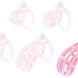 Jaula de Castidad Nexia XXL 11.5 x 3.4cm Rosa-COCKLOCK (Fun Distri) EAN: 3662811682362